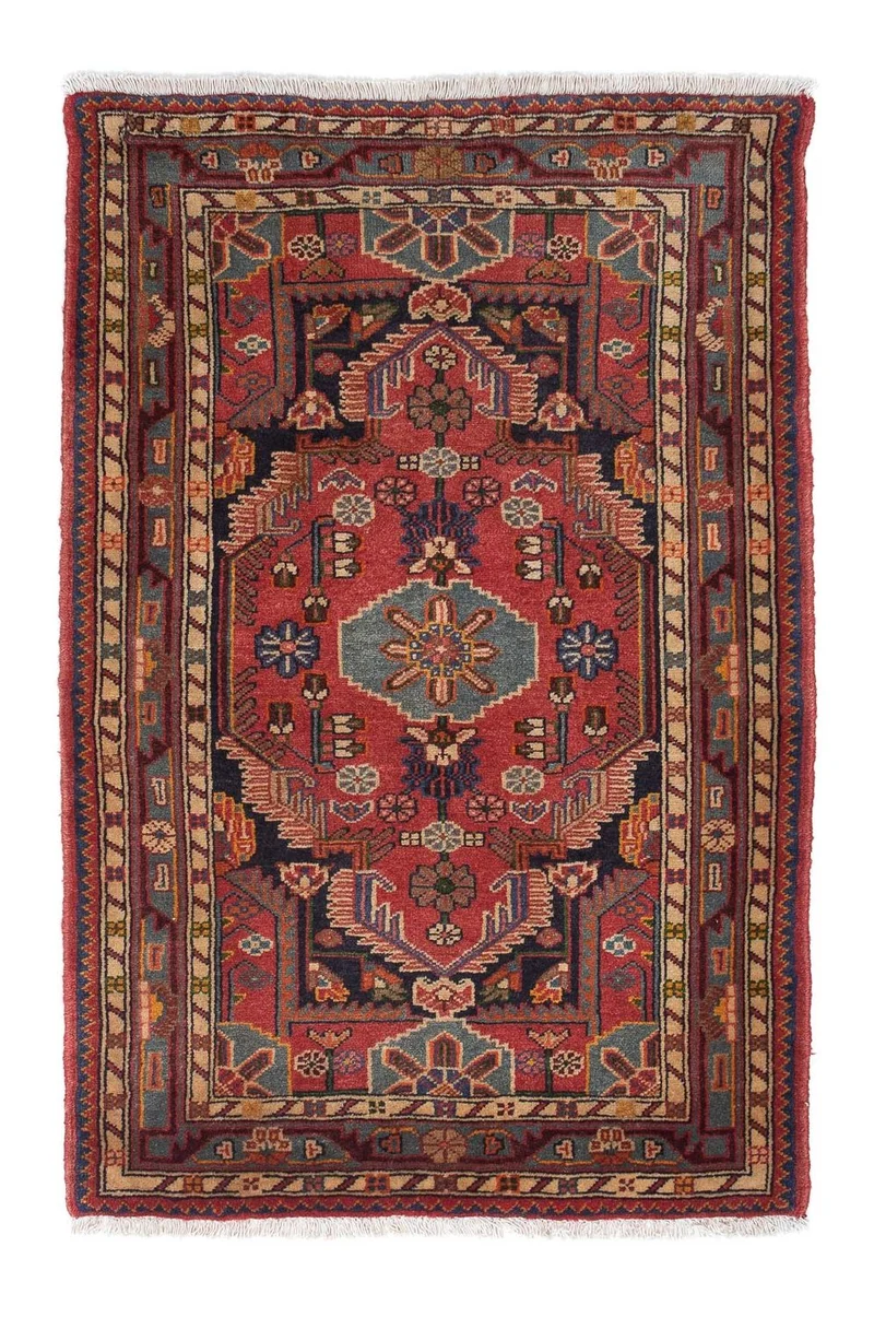 Perserteppich - Nomadic 91 x 136 cm - rot