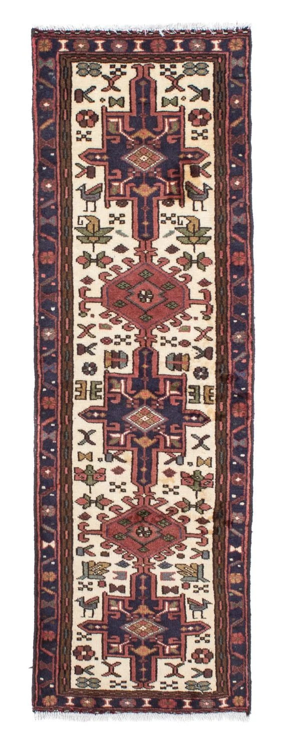 Perserteppich - Nomadic 68 x 192 cm - beige