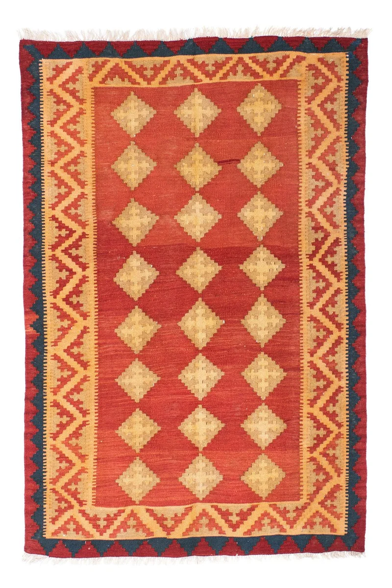 Kelim Teppich - Oriental 120 x 190 cm - orange