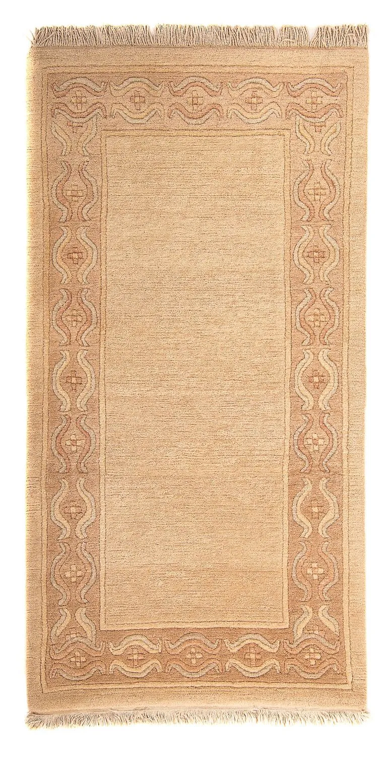 Nepal Teppich 91 x 176 cm - beige