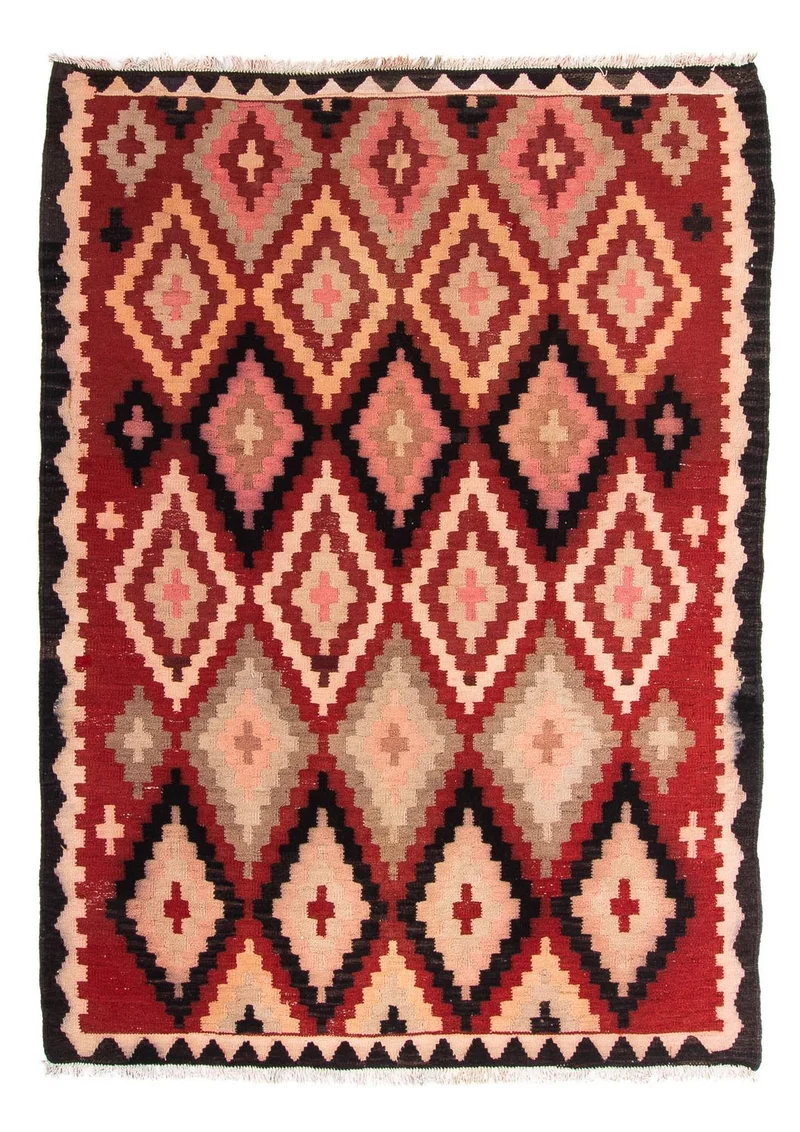 Kelim Teppich - Old 160 x 220 cm - mehrfarbig