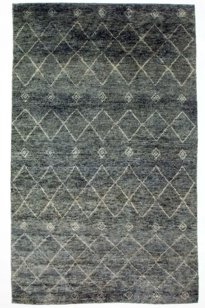 Designer Teppich 153 x 251 cm - grau