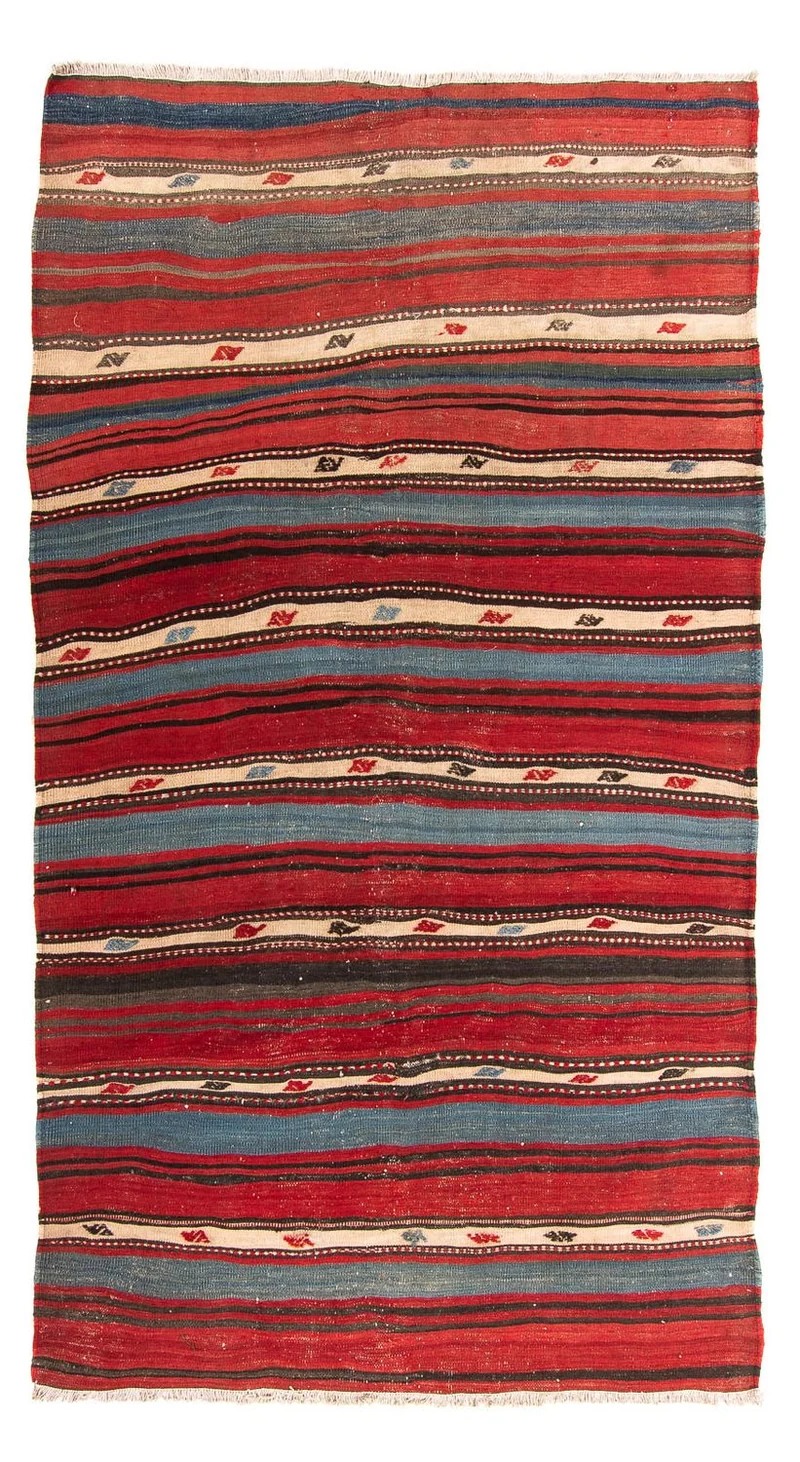 Kelim Teppich - Old 140 x 250 cm - mehrfarbig