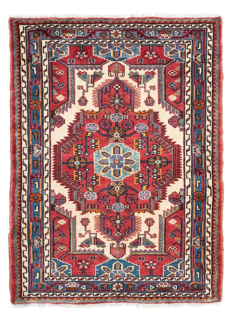Perserteppich - Nomadic 85 x 120 cm - rot