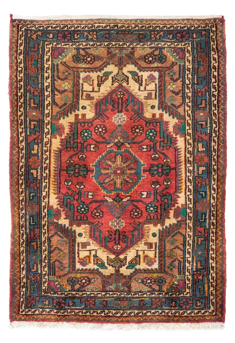 Perserteppich - Nomadic 85 x 120 cm - rot