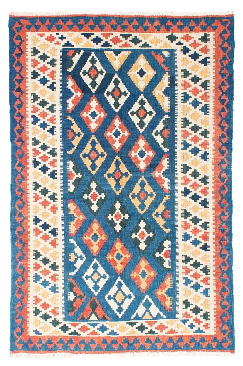 Kelim Teppich - Oriental 121 x 183 cm - beige