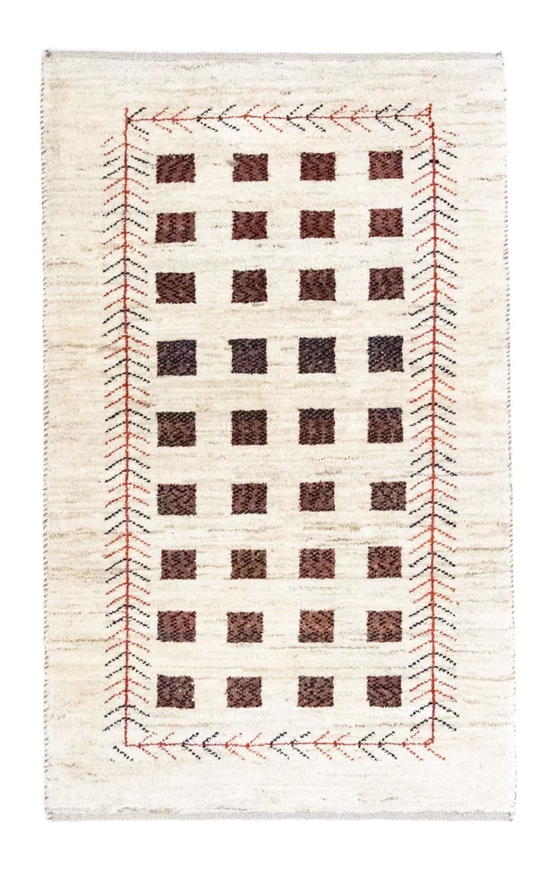 Gabbeh Teppich - Perser 84 x 135 cm - beige