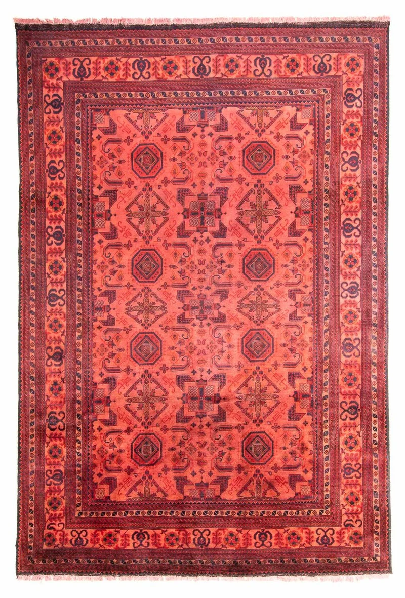 Orientteppich 200 x 290 cm - rot