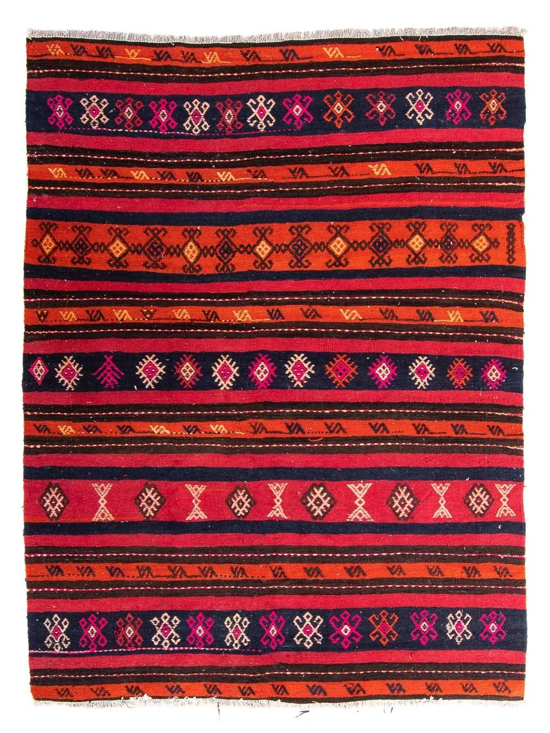 Kelim Teppich - Old 160 x 200 cm - mehrfarbig