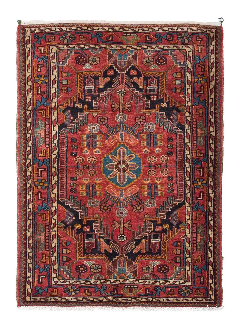 Perserteppich - Nomadic 90 x 130 cm - rot