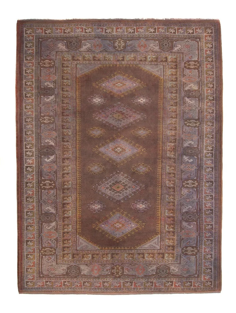Orientteppich 200 x 285 cm - dunkelbraun