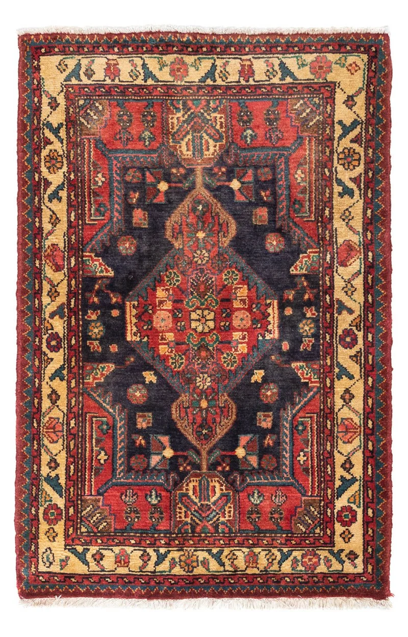 Perserteppich - Nomadic 79 x 118 cm - rot