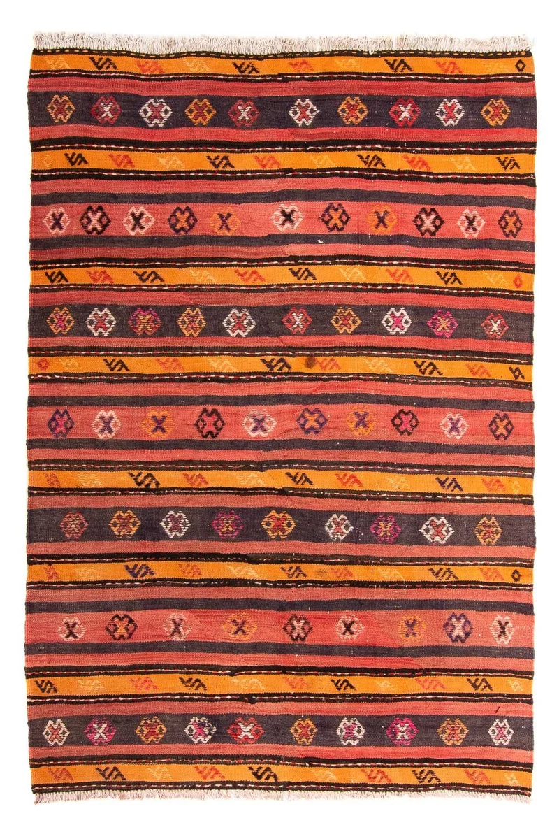 Kelim Teppich - Old 150 x 210 cm - mehrfarbig