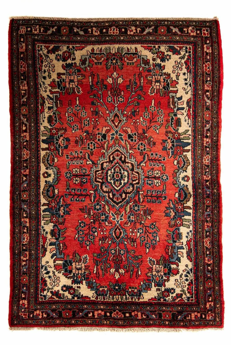 Perserteppich - Nomadic 138 x 205 cm - rot