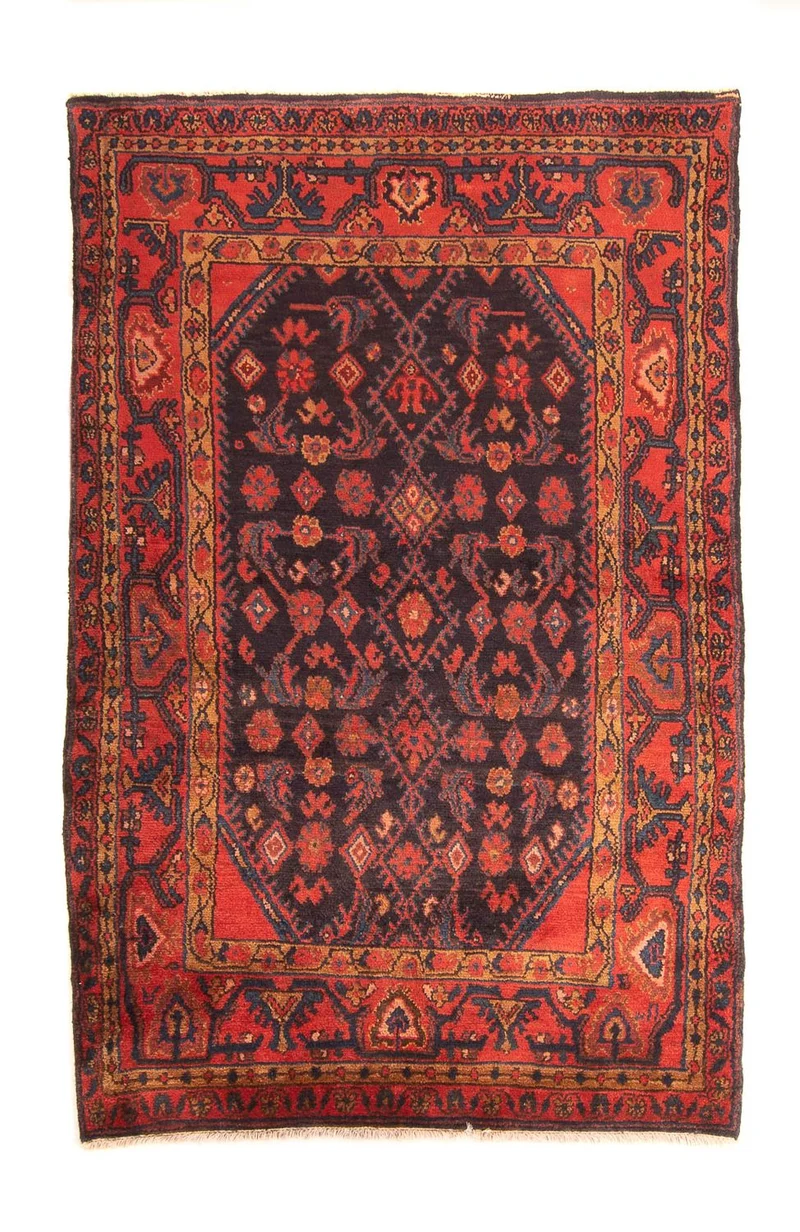 Perserteppich - Nomadic 113 x 167 cm - dunkelblau