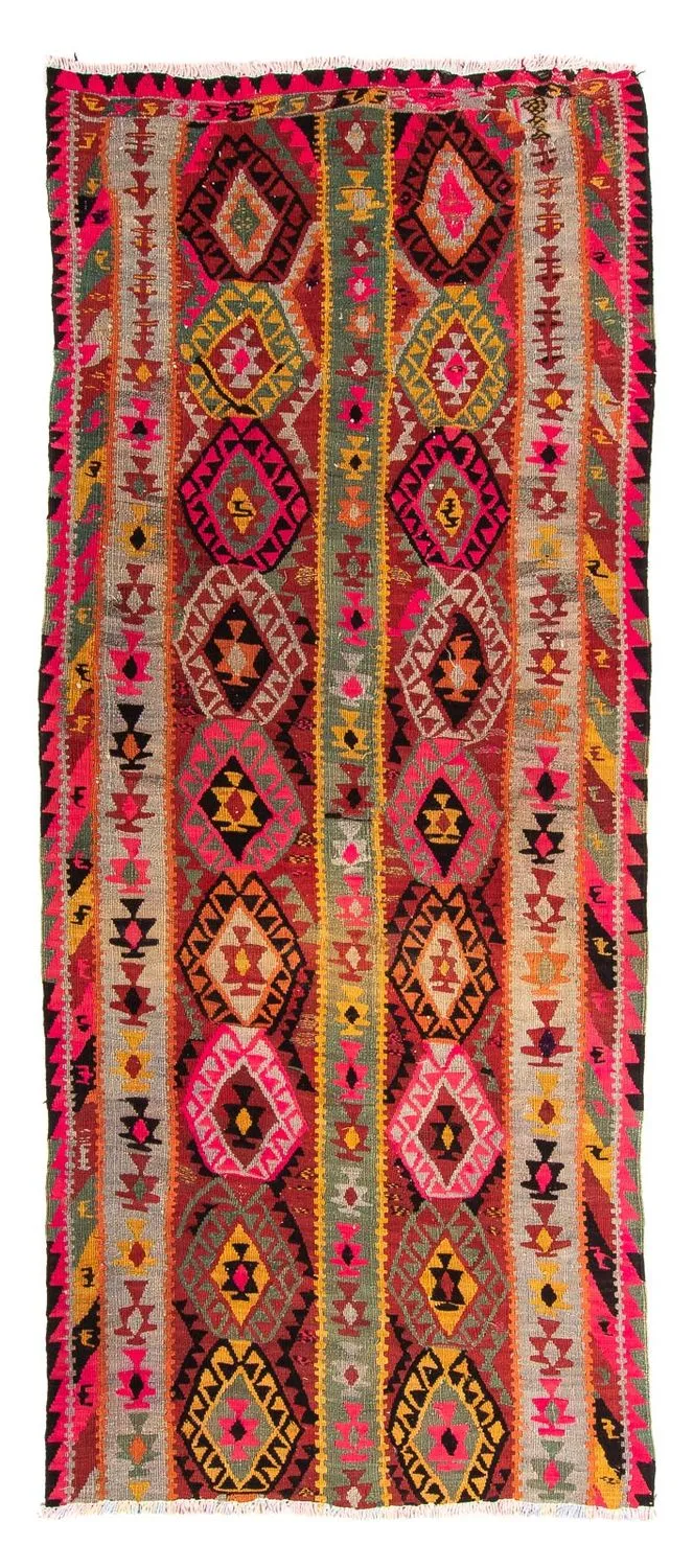 Kelim Teppich - Old 112 x 280 cm - mehrfarbig