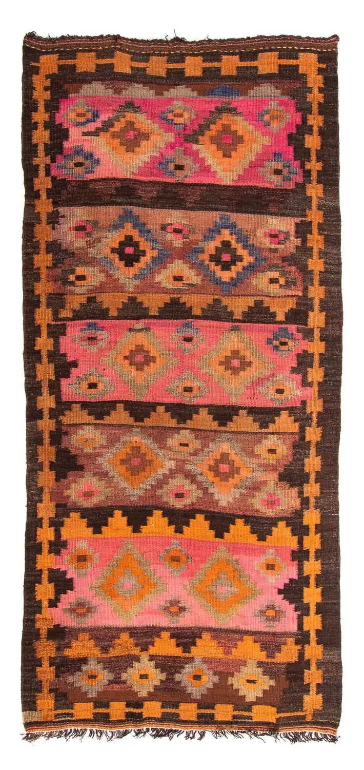 Kelim Teppich - Old 120 x 260 cm - mehrfarbig