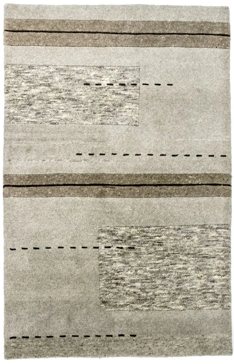 Nepal Teppich 123 x 185 cm - mehrfarbig