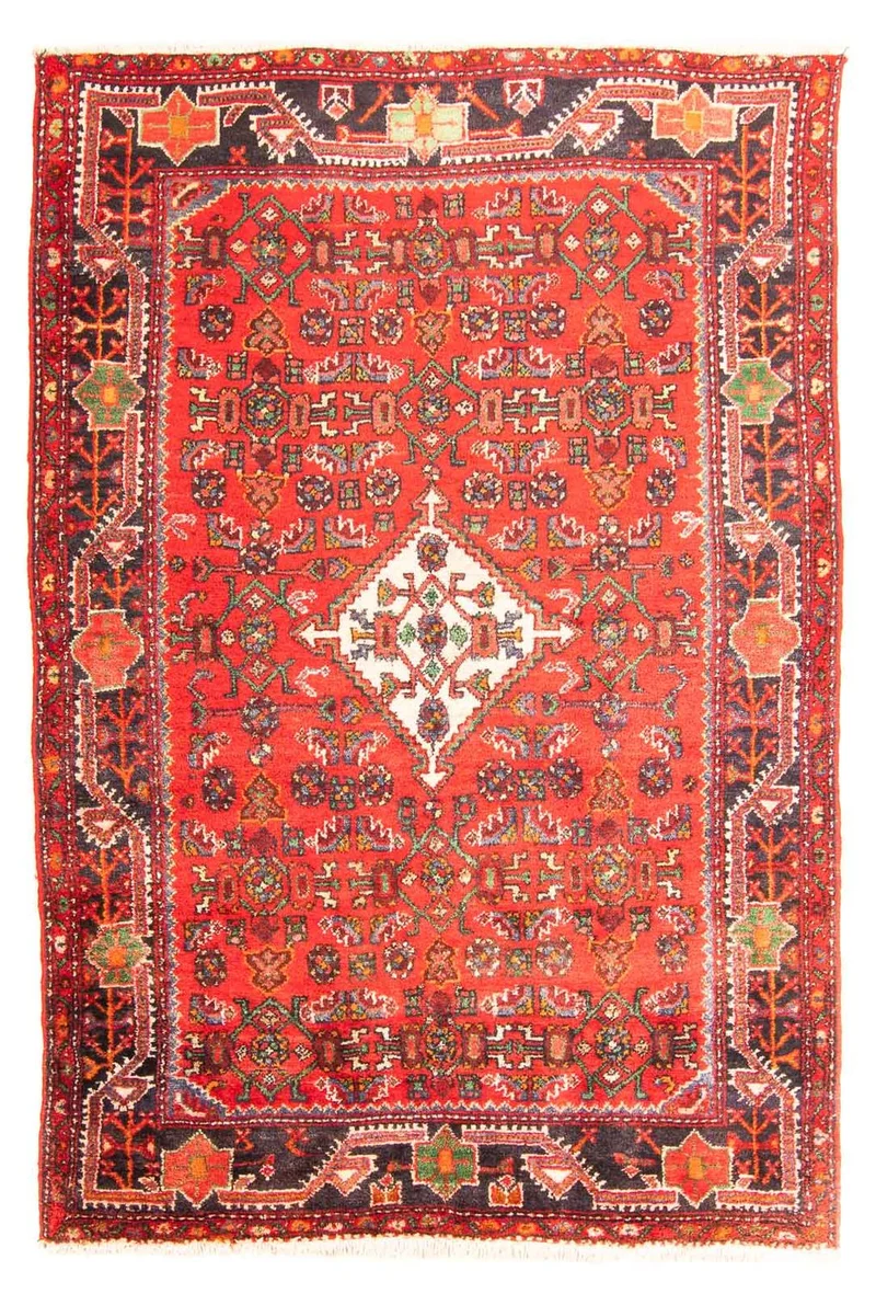 Perserteppich - Nomadic 135 x 207 cm - rot