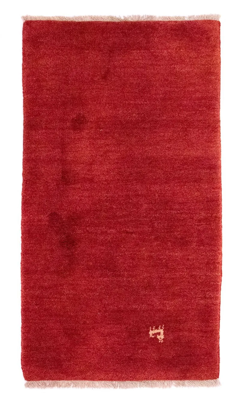 Gabbeh Teppich - Perser 79 x 144 cm - rot