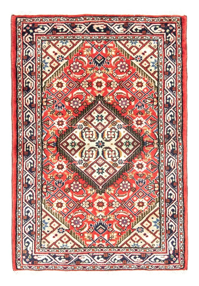 Perserteppich - Nomadic 83 x 120 cm - rot