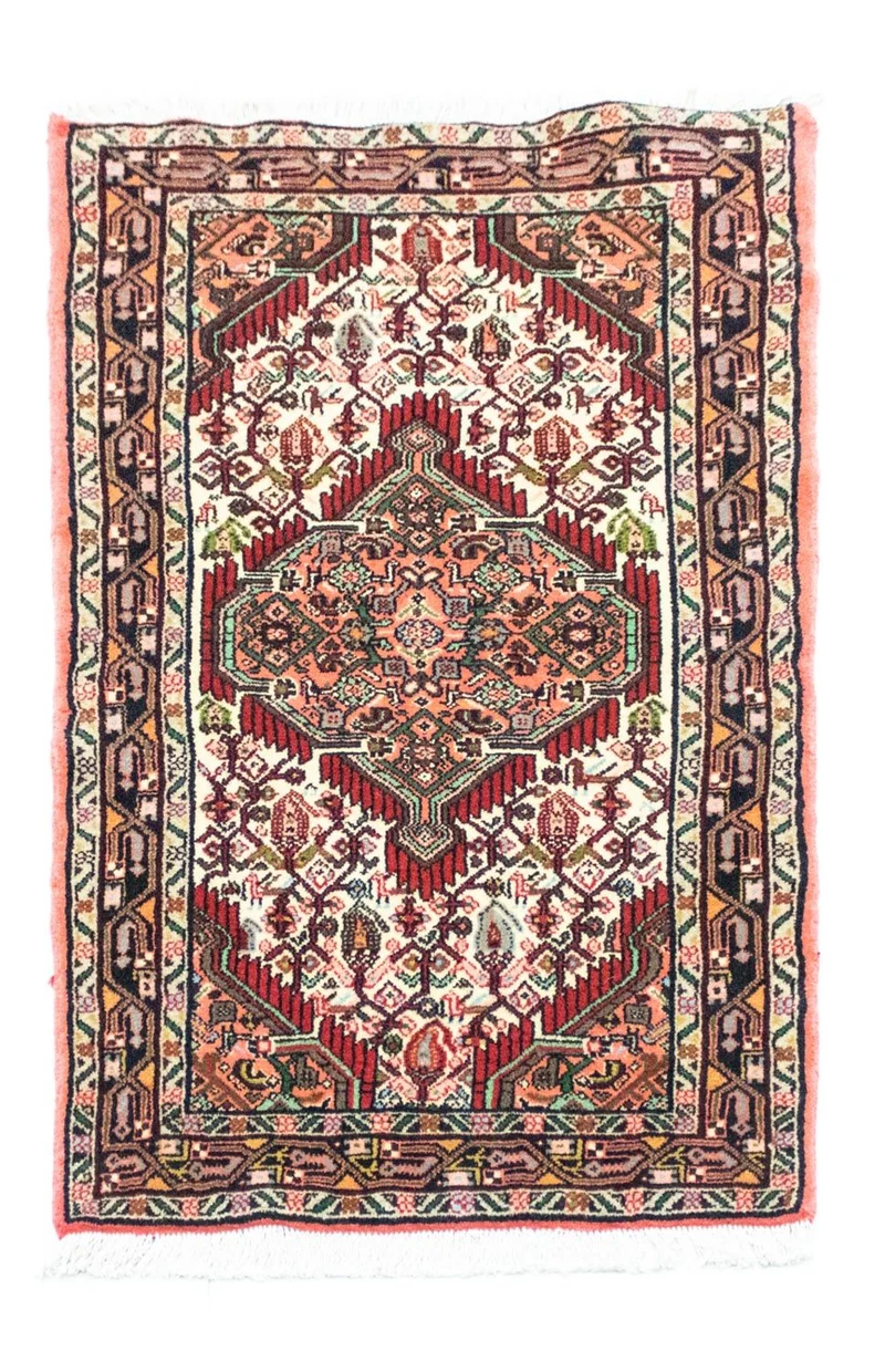 Perserteppich - Nomadic 80 x 138 cm - beige
