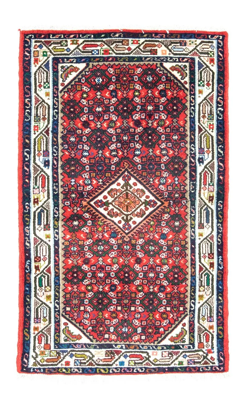 Perserteppich - Nomadic 85 x 135 cm - rot