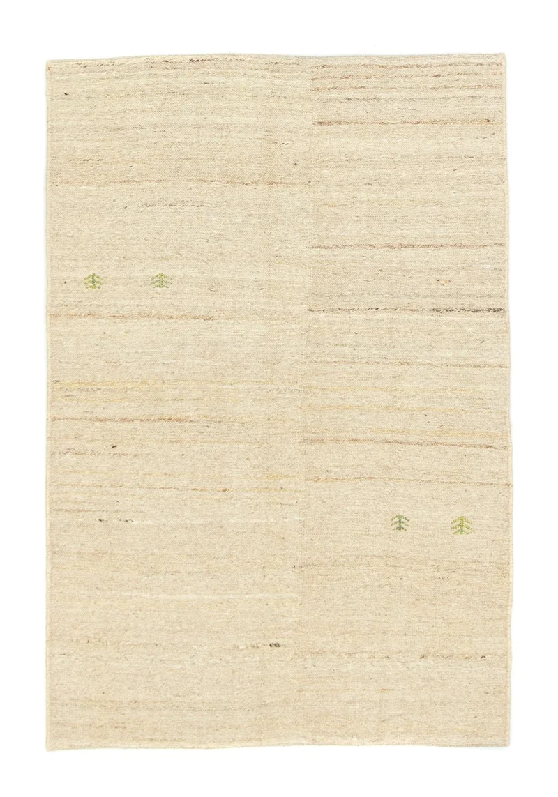 Gabbeh Teppich - Perser 95 x 140 cm - beige
