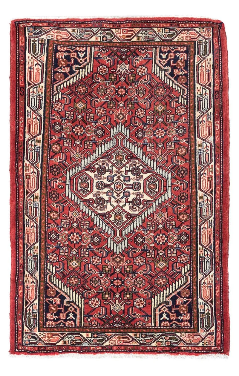 Perserteppich - Nomadic 80 x 125 cm - rot