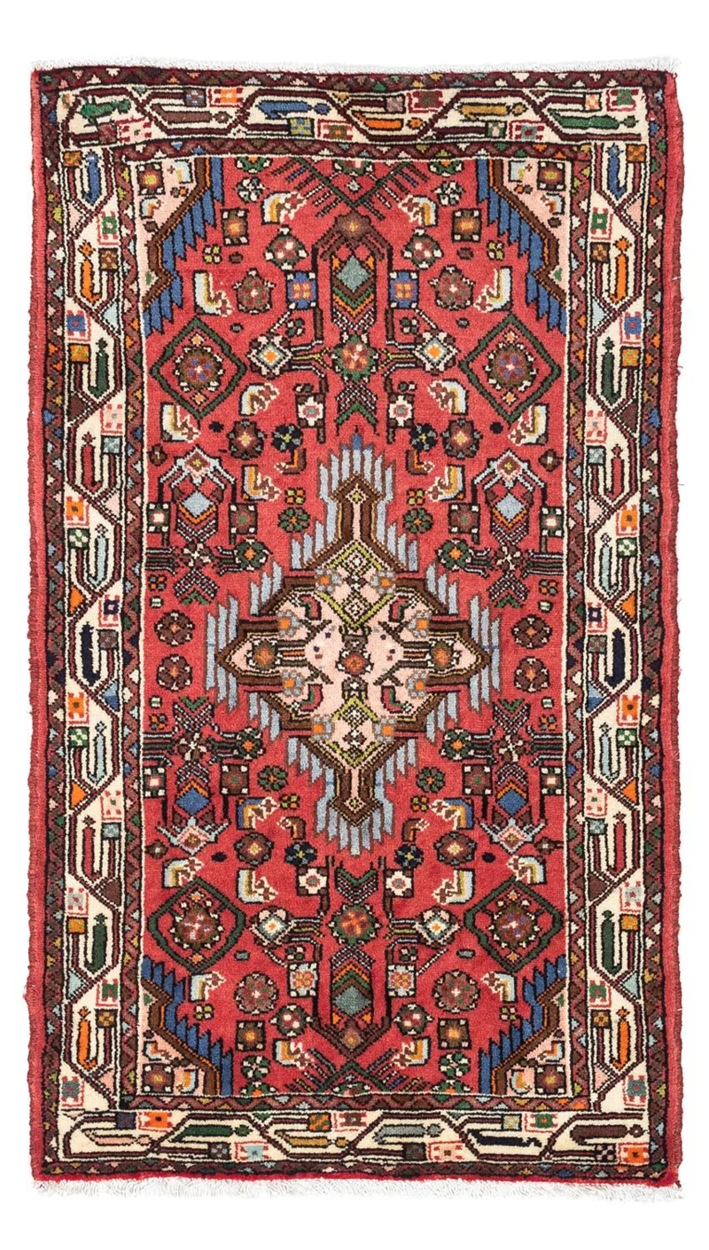 Perserteppich - Nomadic 80 x 125 cm - rot