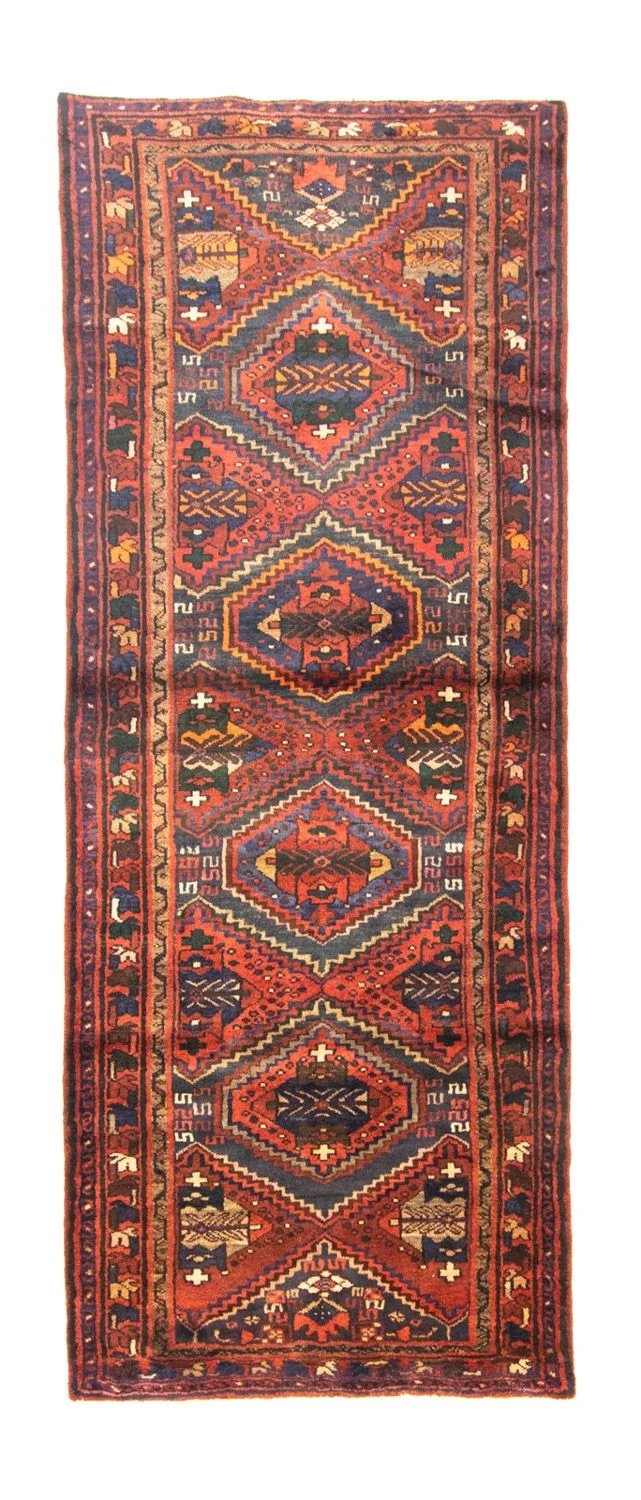 Perserteppich - Nomadic 100 x 260 cm - braun