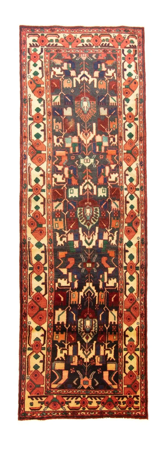 Perserteppich - Nomadic 96 x 307 cm - blau
