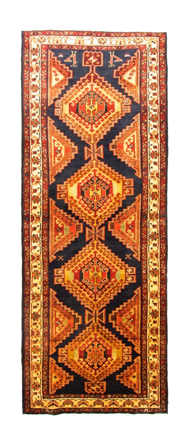 Perserteppich - Nomadic 120 x 320 cm - blau