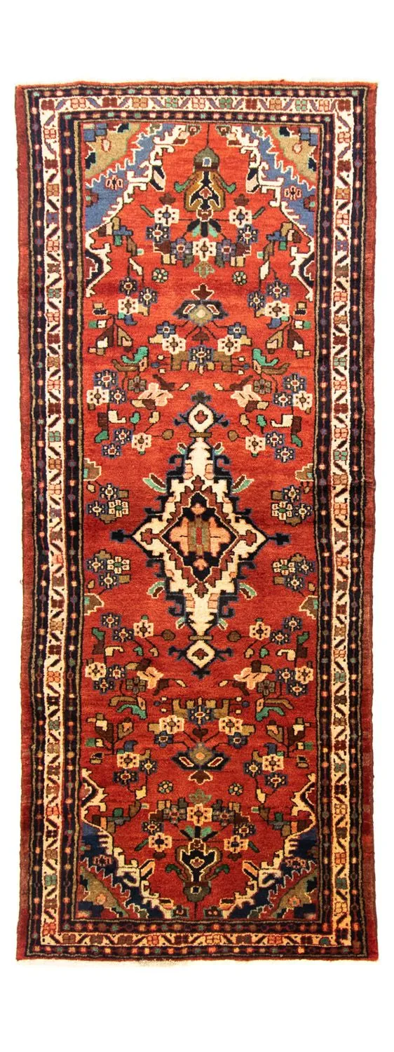 Perserteppich - Nomadic 97 x 273 cm - orange