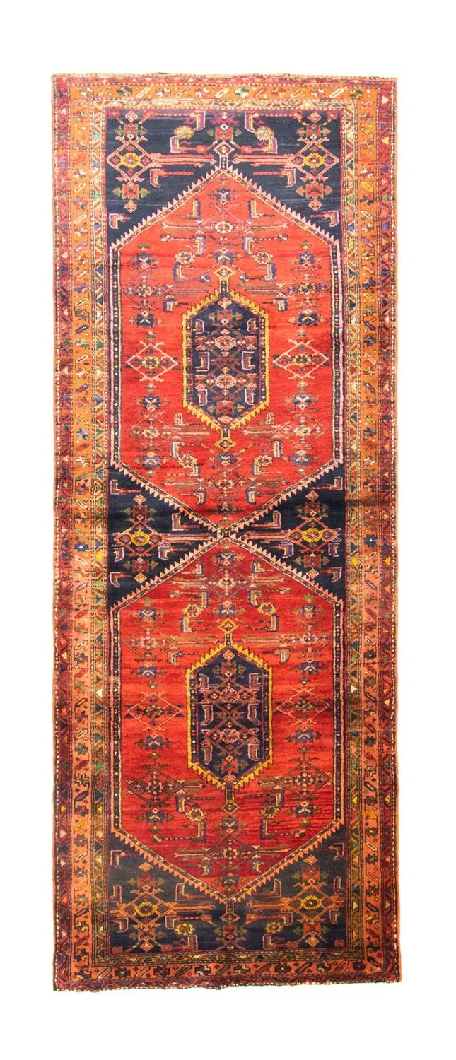 Perserteppich - Nomadic 112 x 305 cm - blau