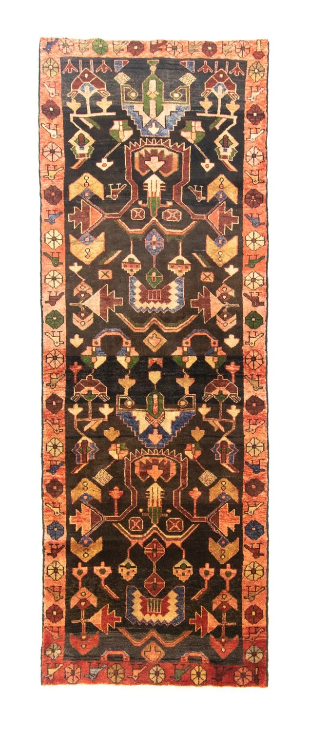 Perserteppich - Nomadic 105 x 296 cm - blau