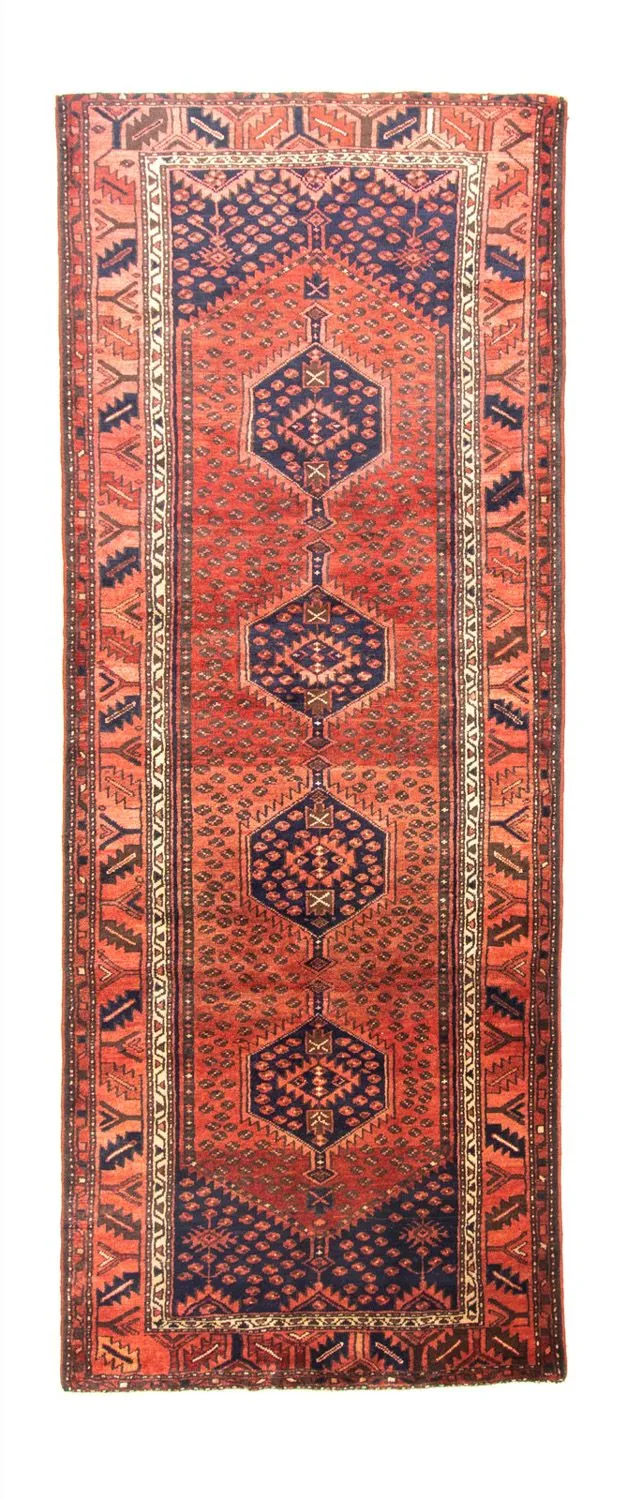 Perserteppich - Nomadic 120 x 315 cm - blau