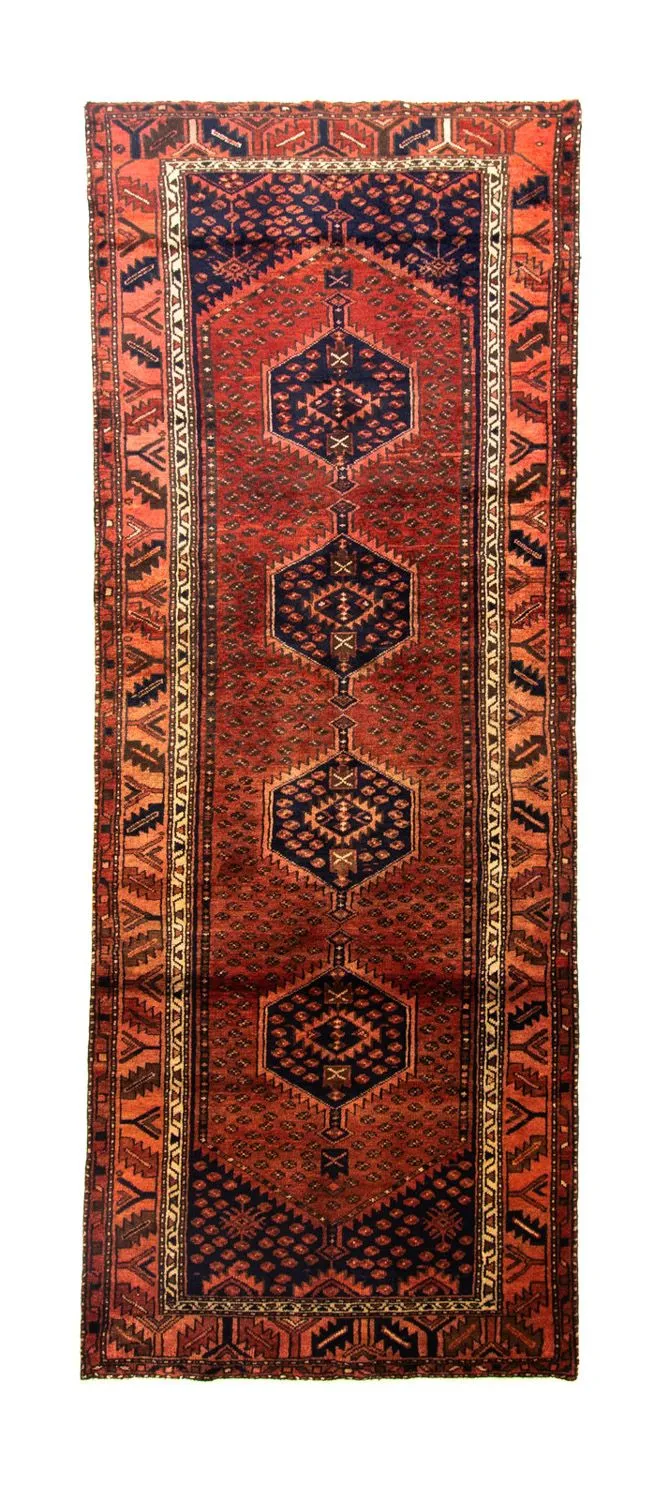 Perserteppich - Nomadic 118 x 316 cm - blau