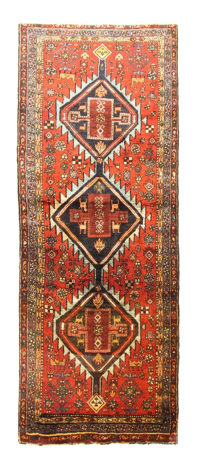 Perserteppich - Nomadic 114 x 300 cm - orange