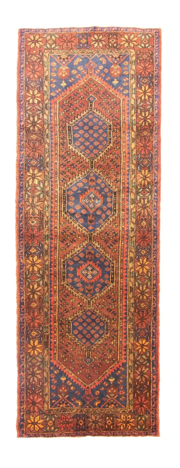 Perserteppich - Nomadic 108 x 310 cm - blau