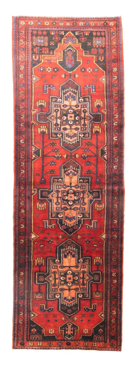 Perserteppich - Nomadic 105 x 326 cm - rot