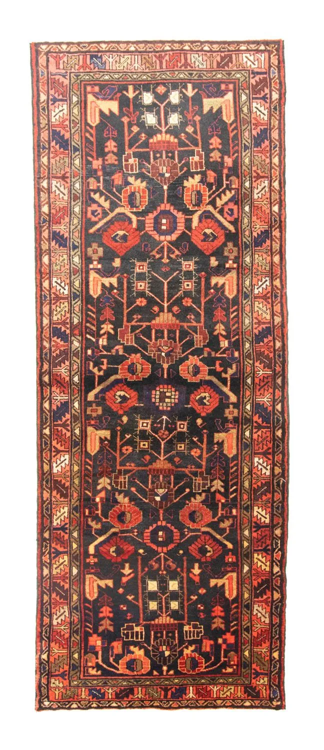 Perserteppich - Nomadic 110 x 310 cm - blau