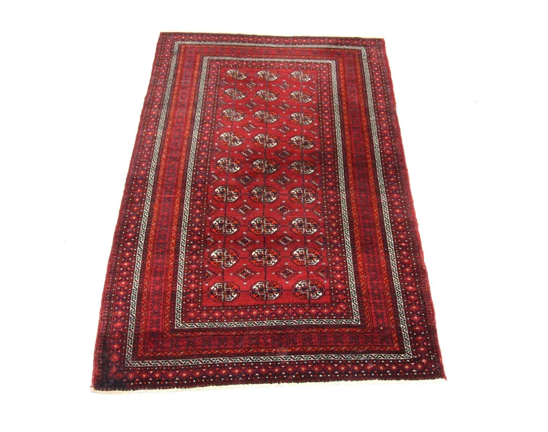 Belutsch Teppich 123 x 208 cm - rot