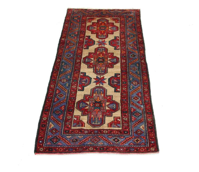 Perserteppich - Nomadic 120 x 245 cm - blau