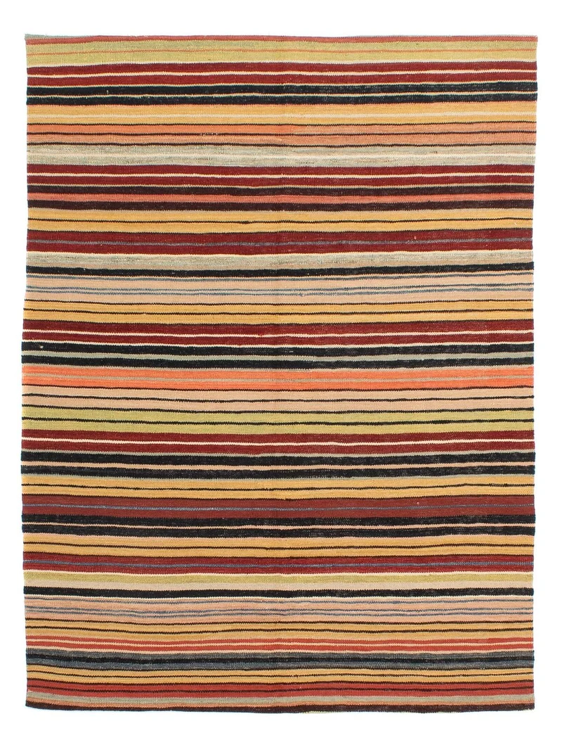 Kelim Teppich - Splash 147 x 190 cm - mehrfarbig