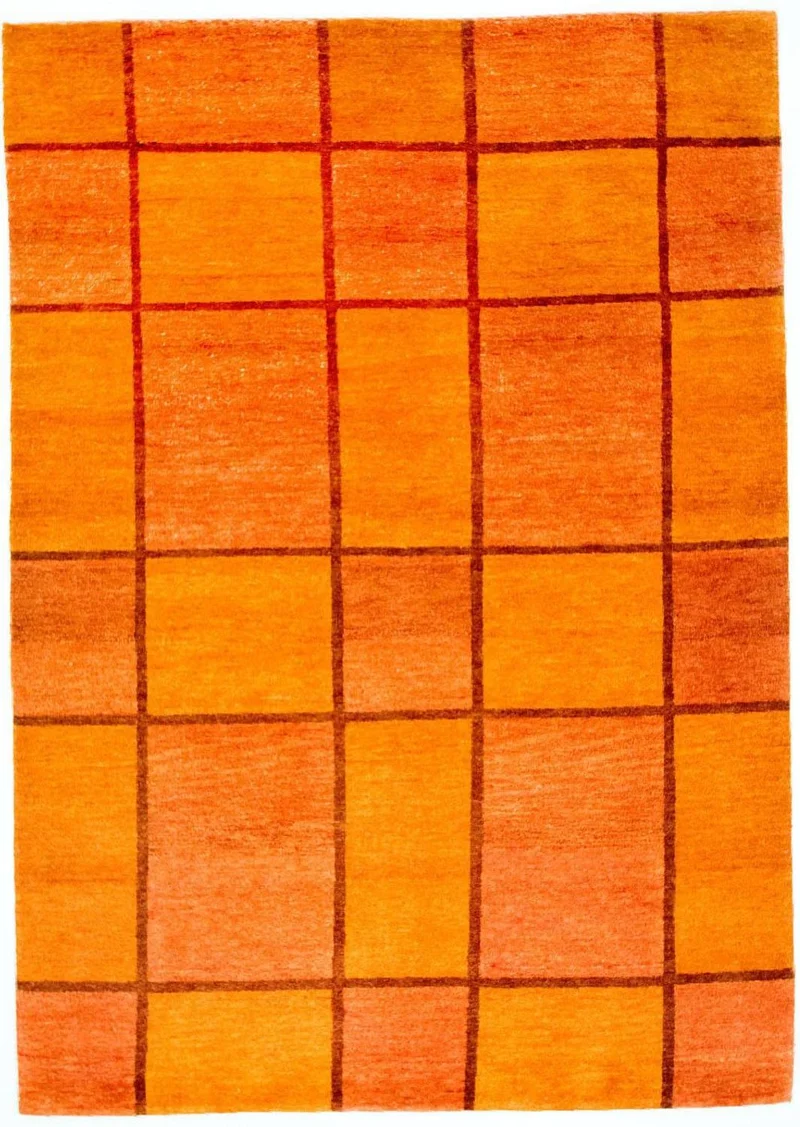 Gabbeh Teppich - Indus 168 x 239 cm - orange