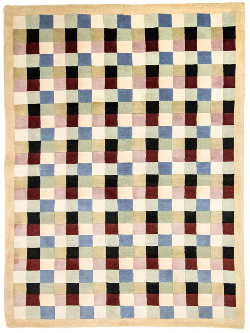 Nepal Teppich 161 x 224 cm - bunt