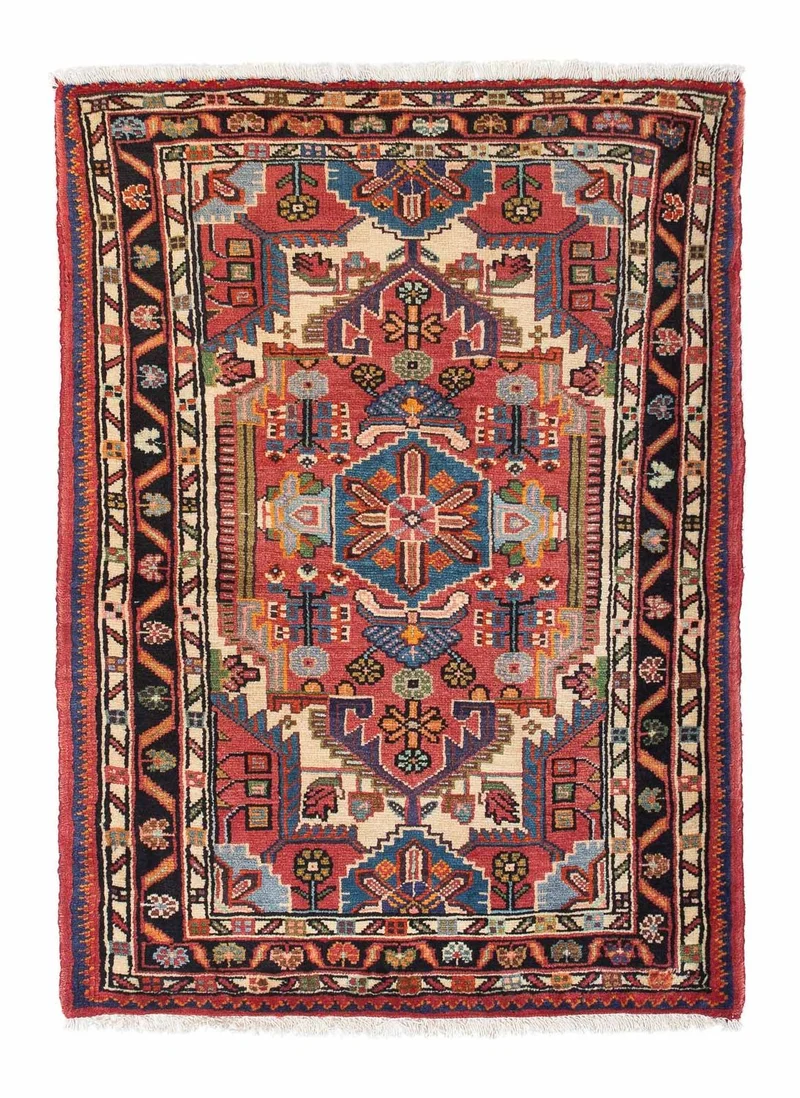 Perserteppich - Nomadic 91 x 125 cm - rot