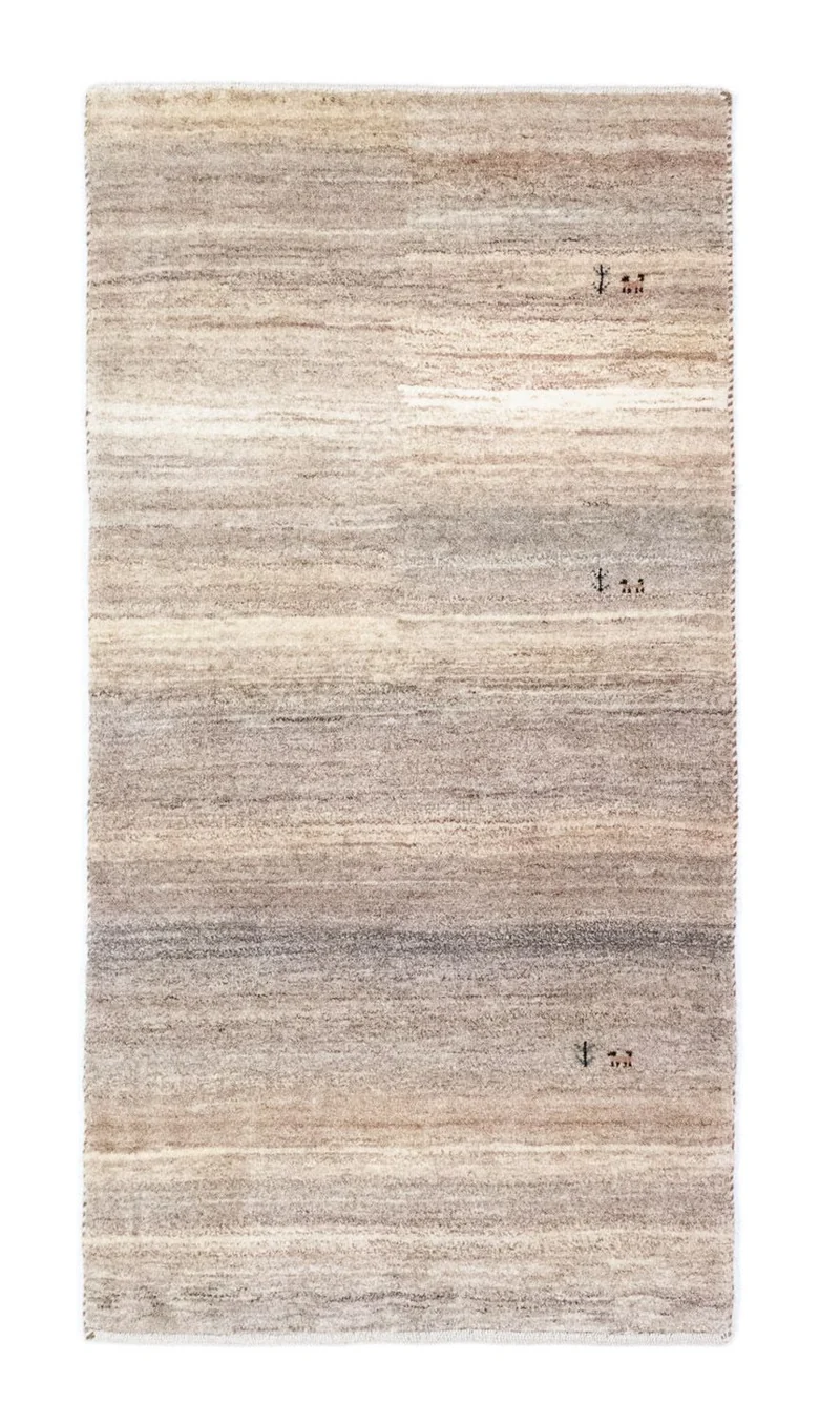 Gabbeh Teppich - Perser 75 x 144 cm - beige