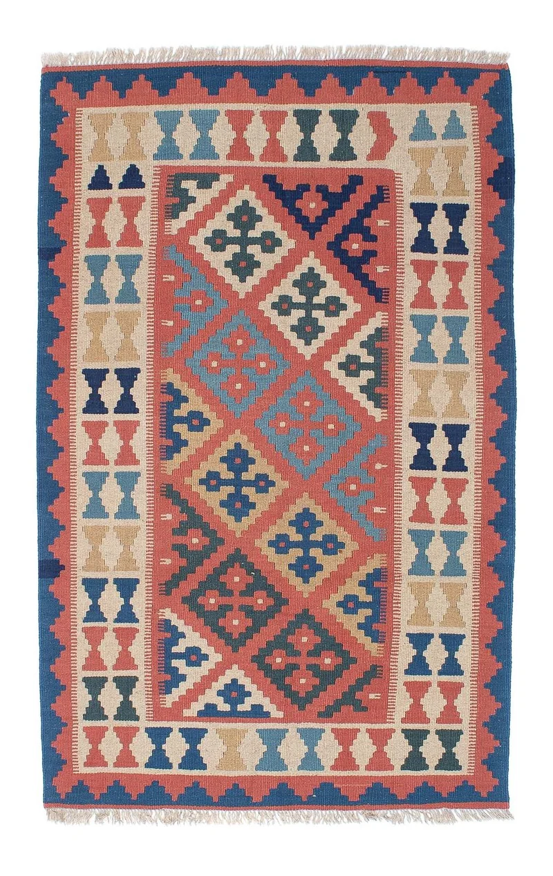 Kelim Teppich - Oriental 108 x 172 cm - mehrfarbig
